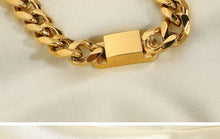 Charger l'image dans la galerie, Bracelet cubain en or 18 carats