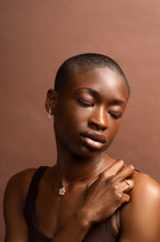 Charger l'image dans la galerie, Collier de fleurs en acier inoxydable