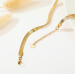 Gold Collar Snake Chain