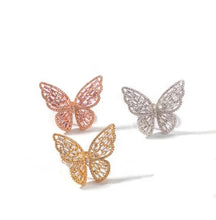 Load image into Gallery viewer, Baguette Butterfly Ring
