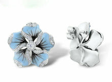 Load image into Gallery viewer, Sapphire Flower Earring
